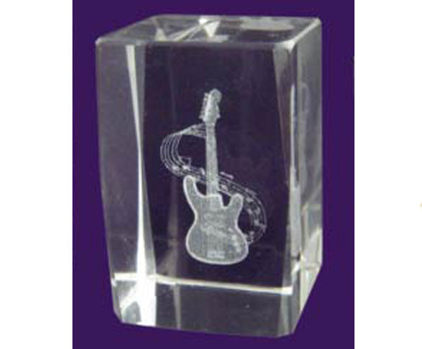 Paper Weight (Crystal) 30x45 Guitar