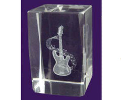 Paper Weight (Crystal) 30x45 Guitar