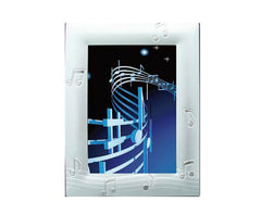Picture Frame Silvpl 9x13cm Notes