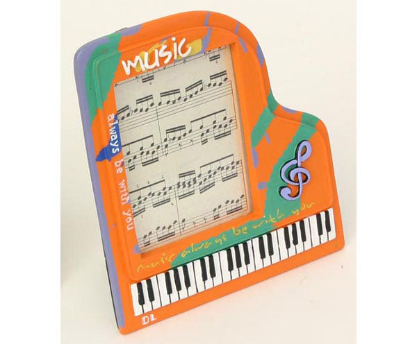Picture Frame-Grand Piano Orange
