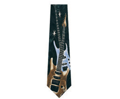 Necktie Silk-Electric Guitars