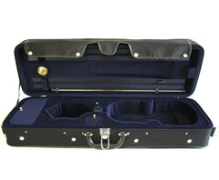 TG Oblong Vln Case - Lightweight Hill Style Black/Blue 3/4