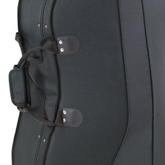 TG Lightweight Cello Case with wheels - Black 1/2