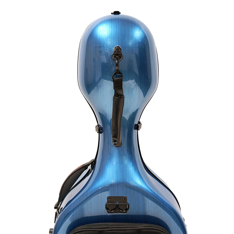 TG Polycarbonate Cello Case w/music pocket- Blurple