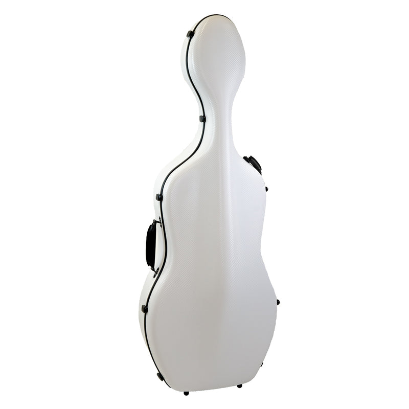 HQ Polycarbonate Cello Case-Textured White 4kg