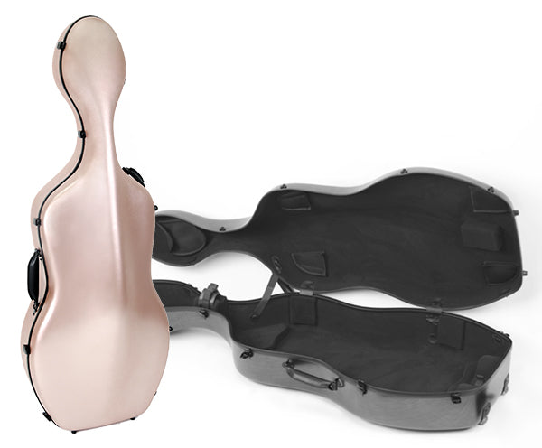 HQ Polycarbonate Cello Case-Rose Gold 1/2