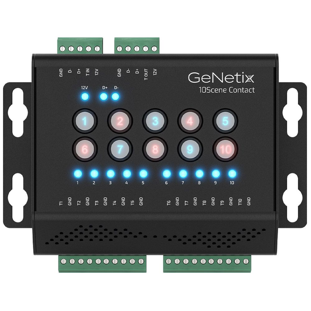 Chamsys GeNetix 10Scene Contact Trigger Interface