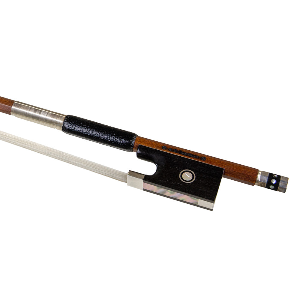 Violin Bow-Sandner Pernambuco Octagonal Sterl/Silver