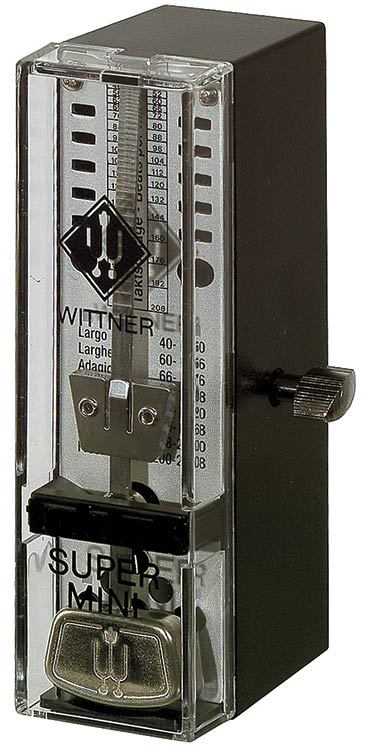 Wittner Taktell Super-Mini Series Metronome in Black Colour