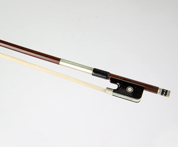 WE Dorfler Viola Bow - Pernambuco Octagonal Inlaid