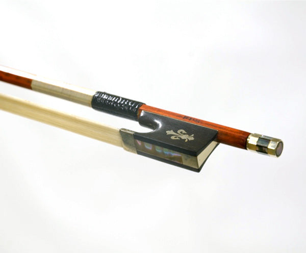 Violin Bow-FPS Pernam-Fleur de Lis Inlay 3 part Button