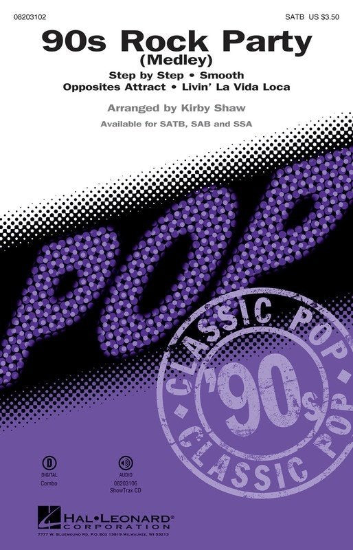 90S Rock Party (Medley) SSA