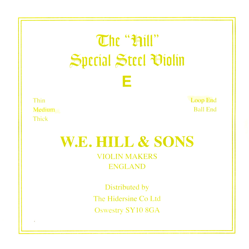 W.E. Hill & Sons The Hill Special Medium Loop Violin E
