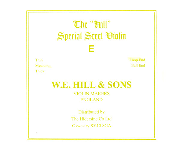 Hill Special Violin E-Medium Loop