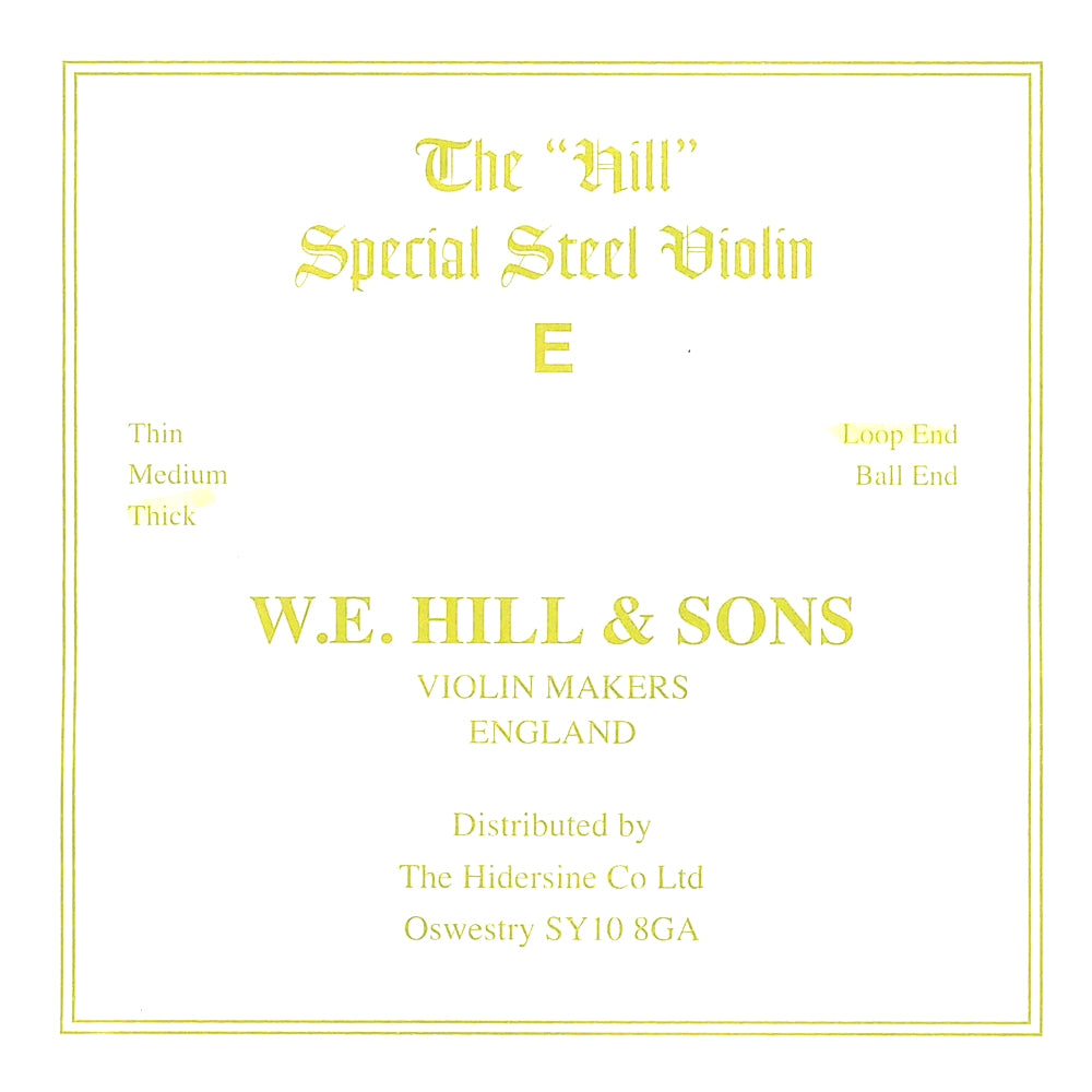 W.E. Hill & Sons The Hill Special Thick Loop Violin E
