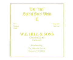 Hill Special Violin E -Thick Loop