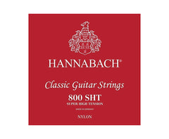 Hannabach Classical 800SHT Set - Red (Super High Tension)