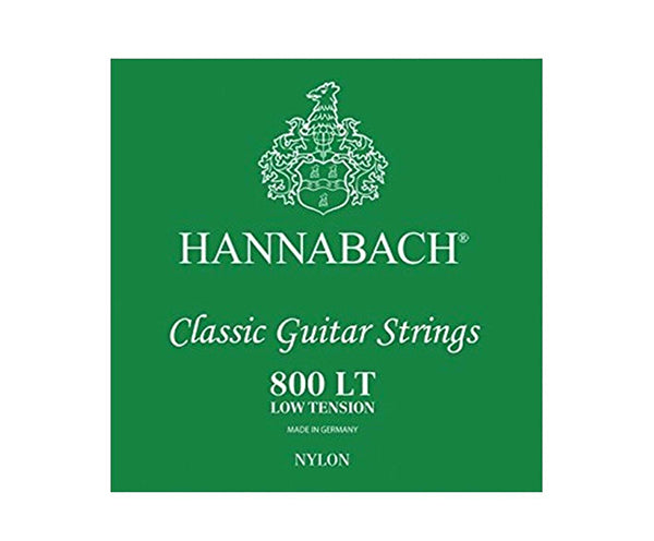 Hannabach Classical 800LT Set - Green (Low Tension)