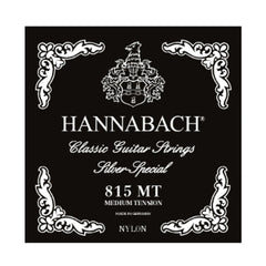 Hannabach Classical 815MT Silver Special Set - Black (Medium)