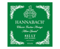 Hannabach Classical 815LT Silver Special Set - Green (Low Tension)