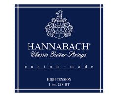 Hannabach Classical 728HT Custom Made Set - Blue (High Tension)