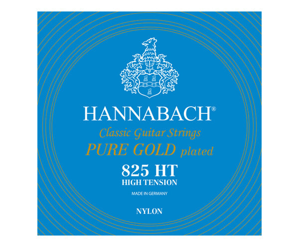 Hannabach Classical 825HT Pure Gold Set - Blue (High Tension)