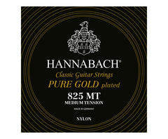 Hannabach Classical 825MT Pure Gold Set - Black (Medium)