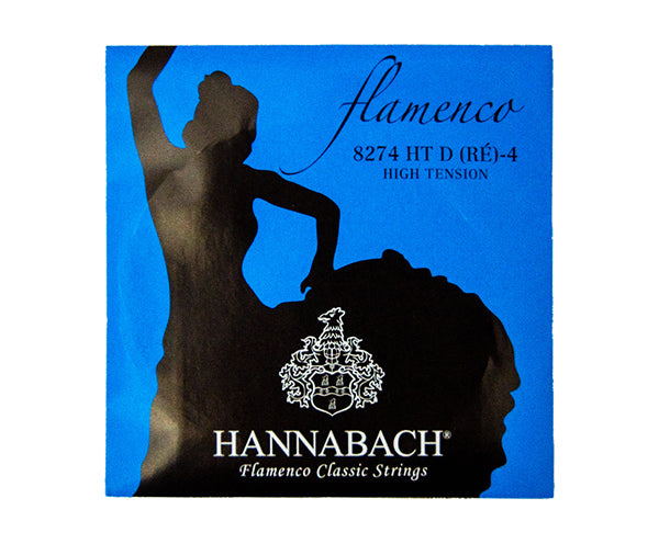 Hannabach Classical 4th-Flamenc (D4) Blu