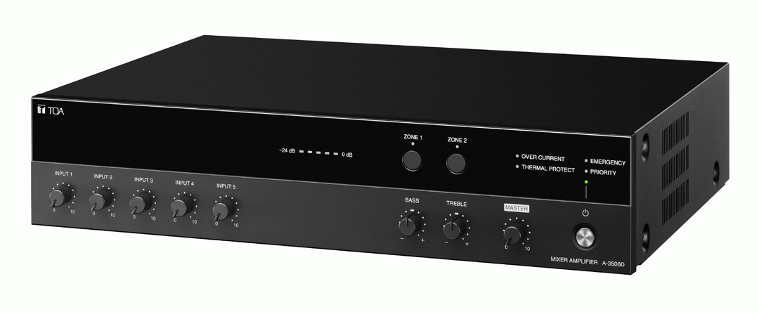 The TOA A3548D 480W Mixer Amplifier