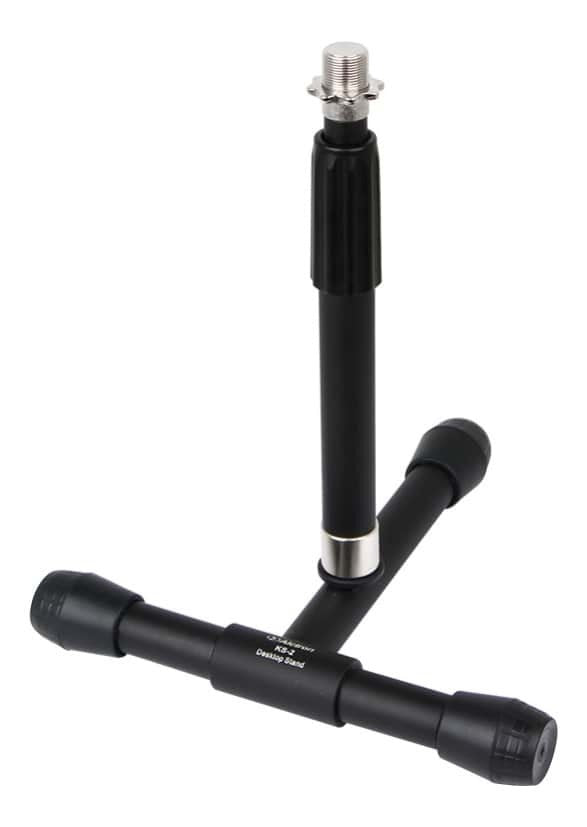Alctron KS-2 Adjustable Height Microphone Stand for Kick Drum or Desktop