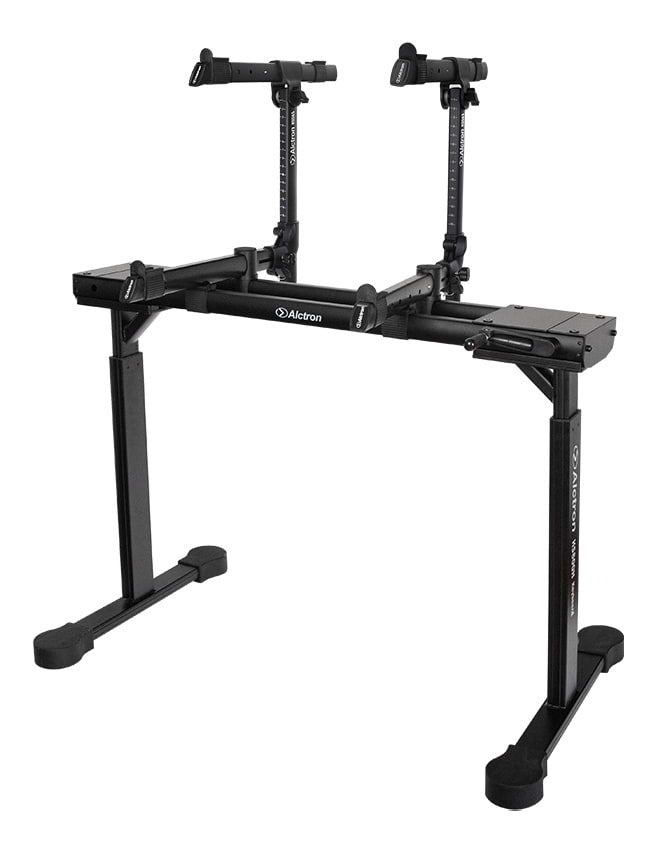 Alctron KS800H-2T Height Adjustable Pro Dual Tier Keyboard Stand