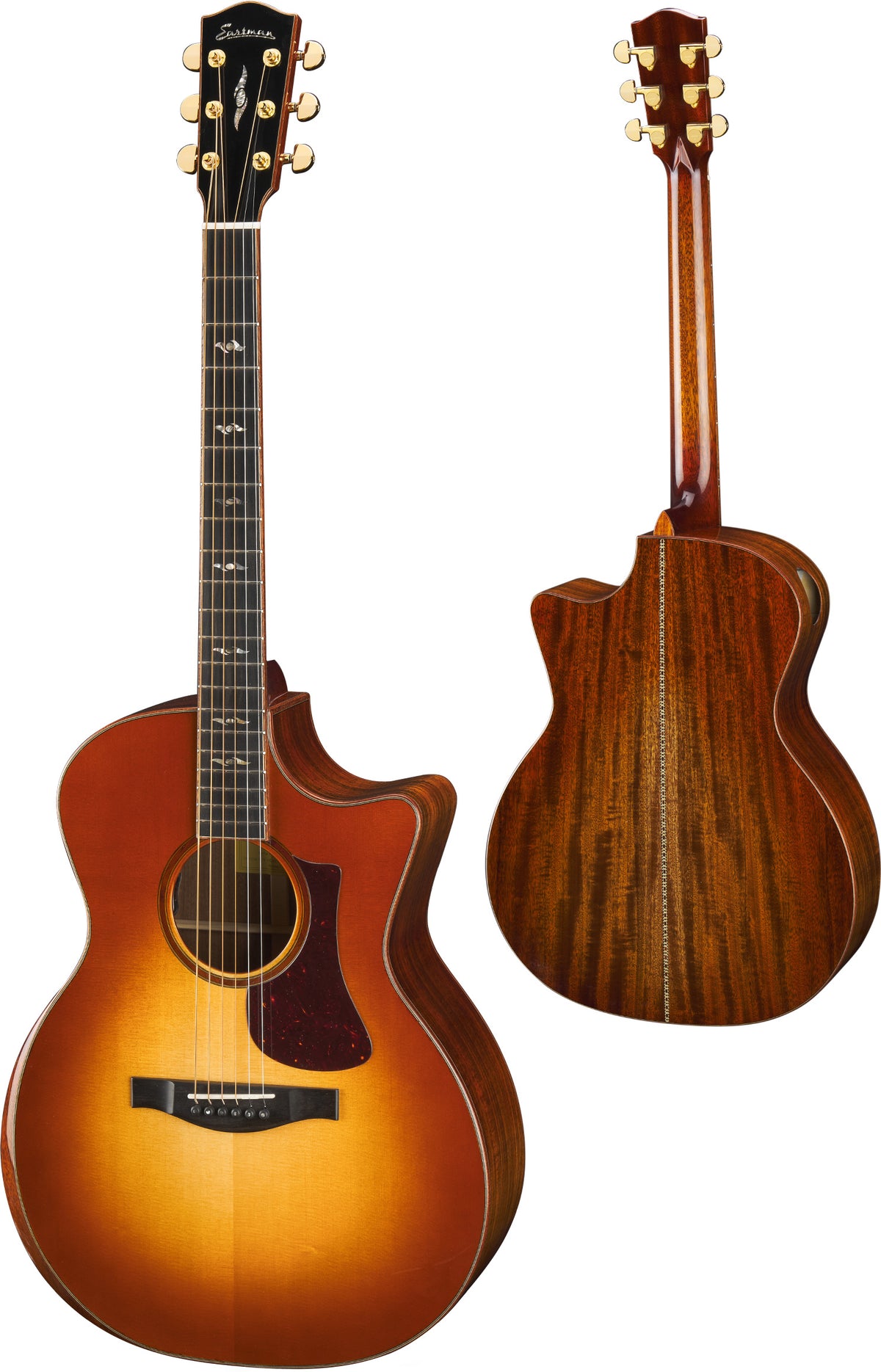Eastman AC522CE Acoustic Guitar - Goldburst