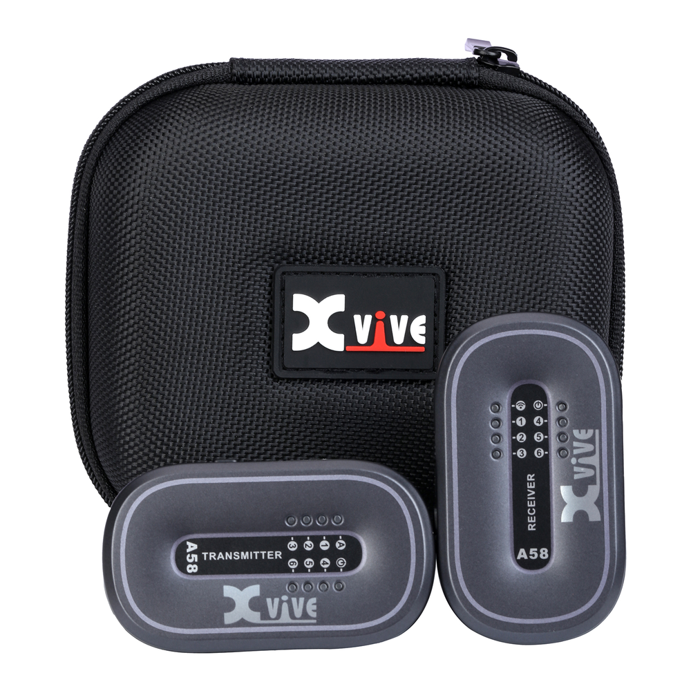 Xvive A58 Guitar Wless & BCA58 Battery Case Bundle