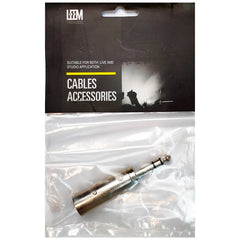 Leem Cable Adaptor XLR Male - 1/4