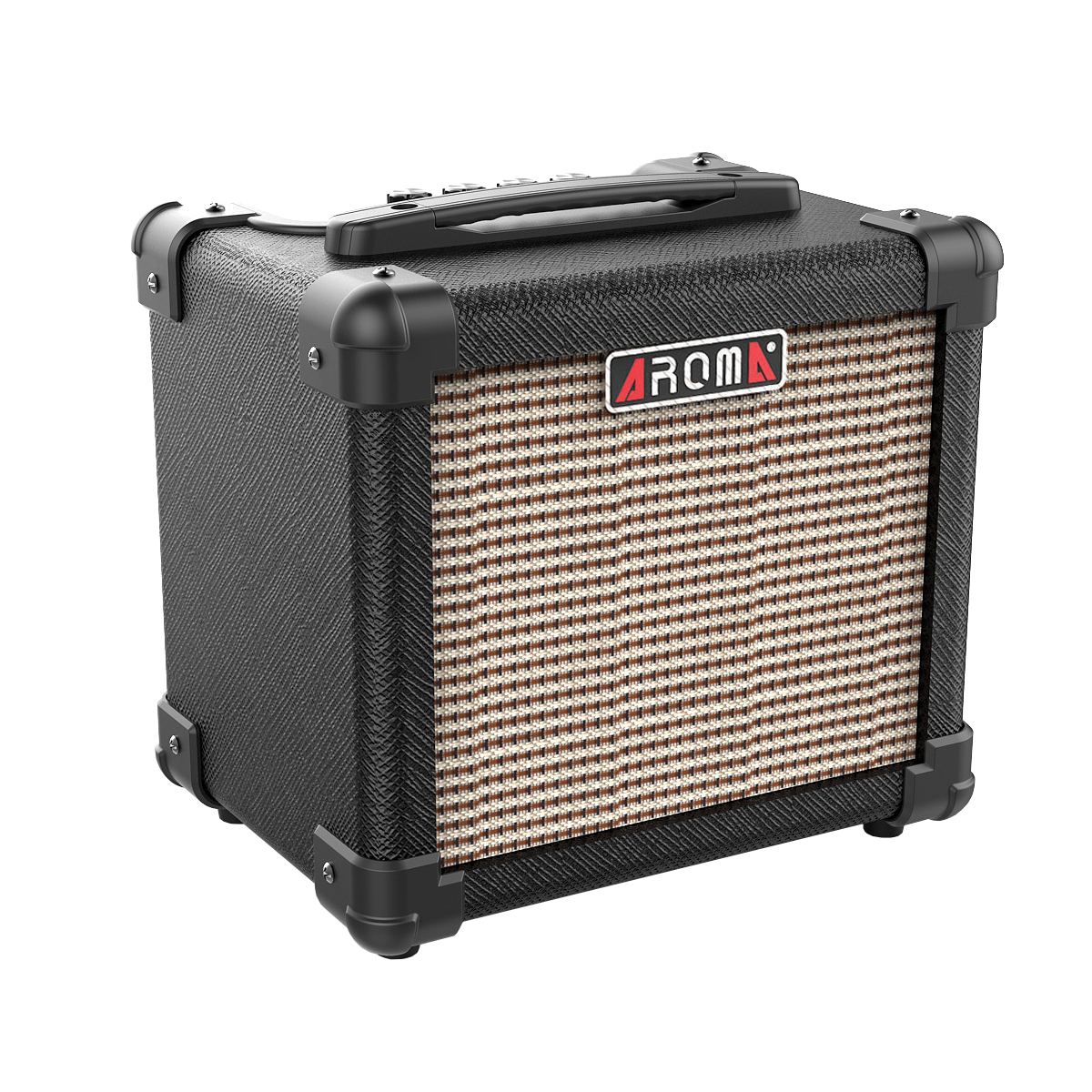 Aroma AG10BK 10W Black Electric Guitar Portable Amplifier