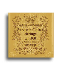 Aria Phosphor Bronze Extra Light Gauge Guitar String Set (11-50)