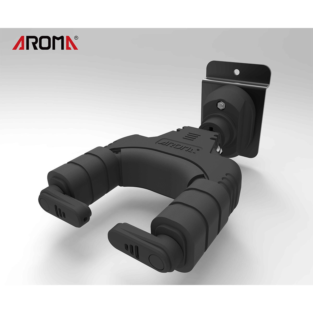 Aroma Locking Guitar Wall Hanger Slat Wall Mount [AH-89S]
