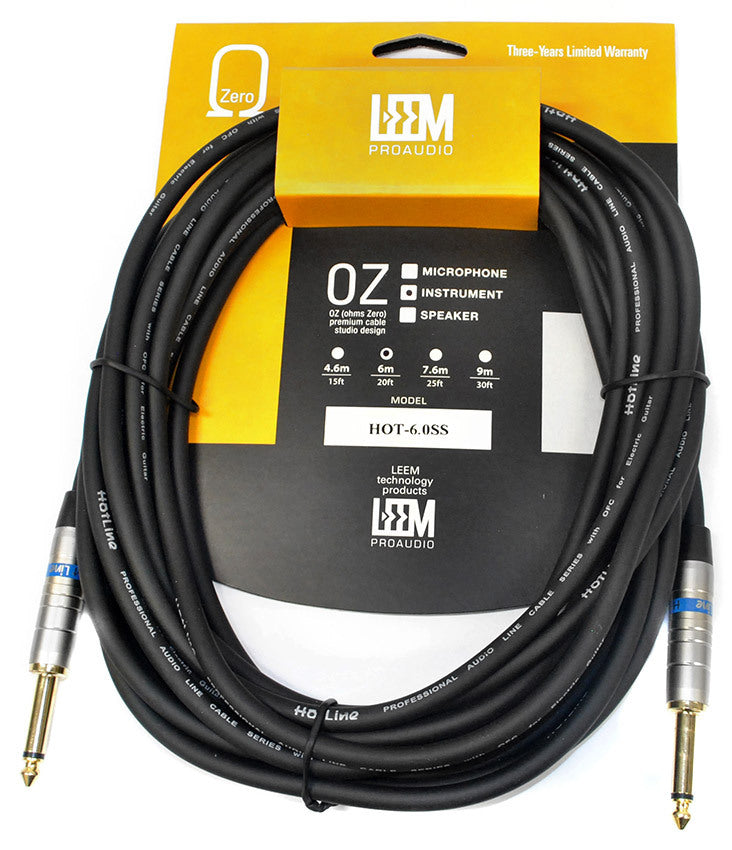 Leem 20ft Hotline Instrument Cable (1/4