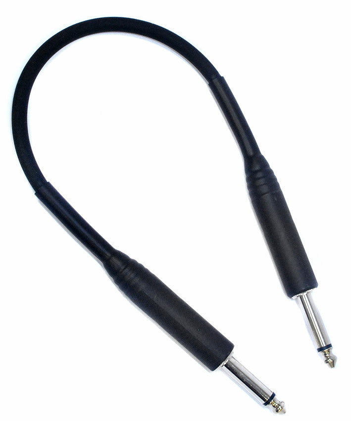 Leem 1ft Heatshrink Instrument Cable (1/4