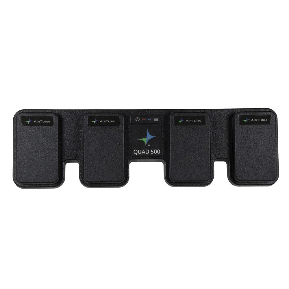 AirTurn Quad 500 Wireless Bluetooth Footswitch