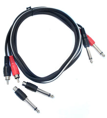 Leem 1.5m Interconnect Cable (2 x 1/4