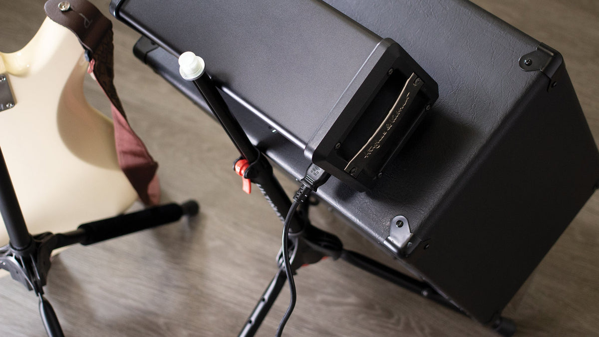 Ultimate Support AMP-150 Ultra Compact, Three-position Tilt Genesis Series Amp Stand w/ Locking Legs