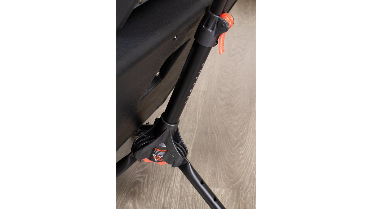 Ultimate Support AMP-150 Ultra Compact, Three-position Tilt Genesis Series Amp Stand w/ Locking Legs