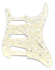 Gotoh 3-Ply ST-Style 3SC Electric Guitar Pickguard in White Pearl (Pk-1)