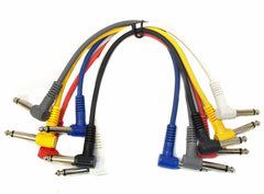Leem 1ft FX-Pedal Patch Cables 6pk (1/4
