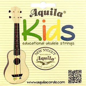 Aquila Kids Series Coloured Ukulele String Set