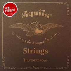 Aquila ThunderBrown 4-String Bass Uke String Set (18 - 21