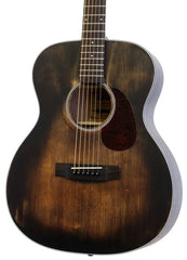 Aria Delta Players Series OM Acoustic Guitar in Muddy Brown Finish