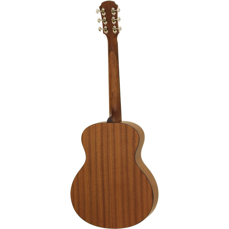 Aria 100 Series "Lil' Aria" Short Scale Acoustic Guitar in Matte Orange Sunburst