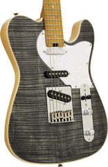 Aria 615-MK2 Nashville Electric Guitar in Black Diamond Gloss Finish